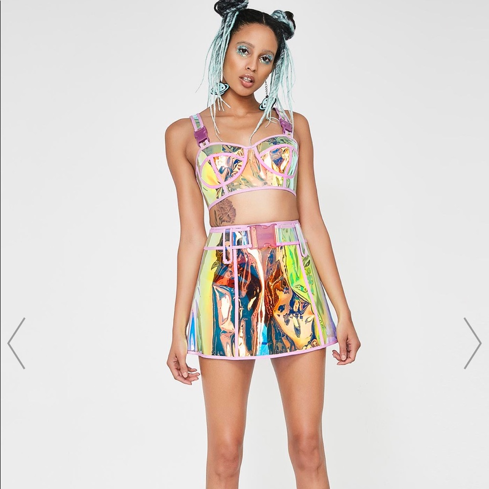 Dream Crusher Clear Skirt and Top